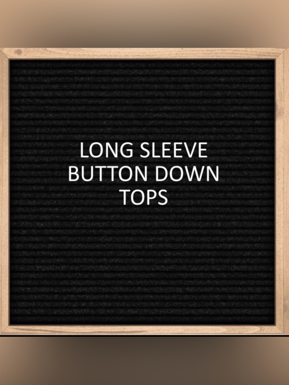 Long Sleeve Button Down Tops